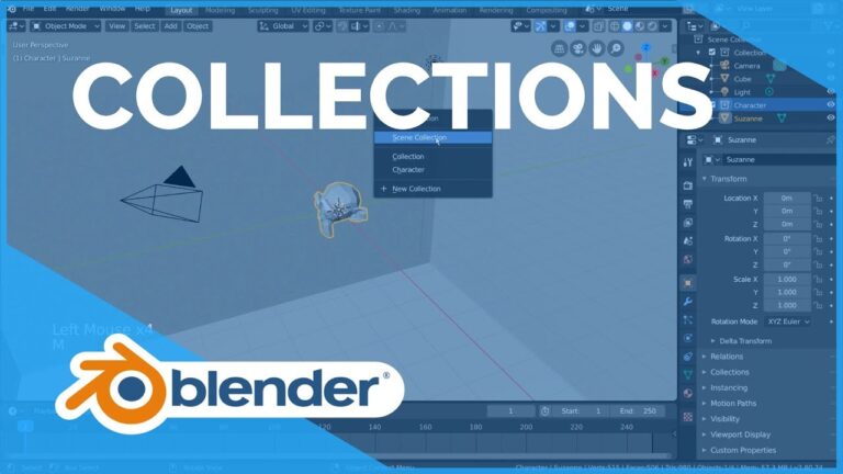 Read more about the article Collections – Blender 2.80 Fundamentals