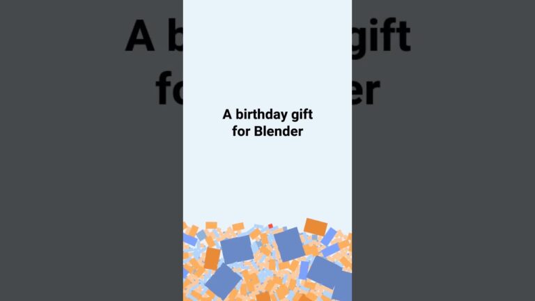 Read more about the article On January 2nd Blender turns 30! Celebrate the freedom to create with a donation on fund.blender.org