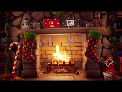 Read more about the article Holiday Yule Log | Unreal Engine