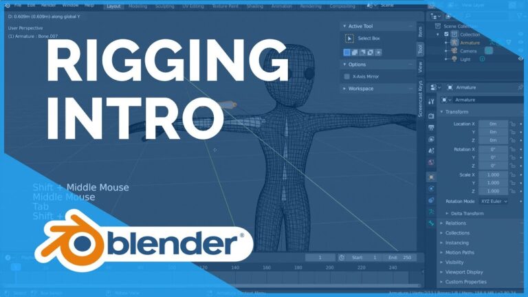 Read more about the article Rigging Intro – Blender 2.80 Fundamentals