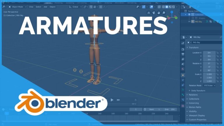 Read more about the article Armatures – Blender 2.80 Fundamentals