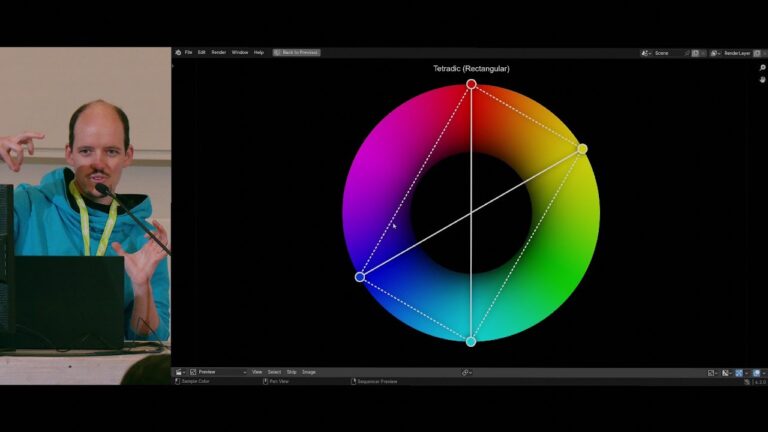 Read more about the article One hour of colours — Blender Conference 2024