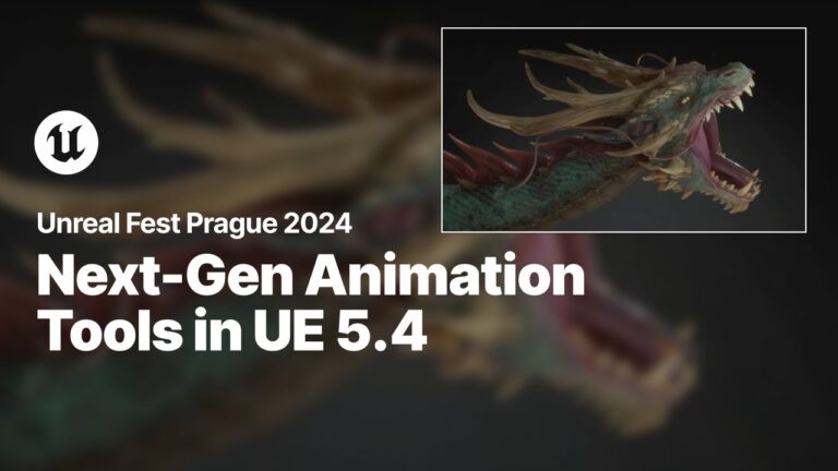 Read more about the article Exploring the Next-Generation Animation Tools in UE 5.4 | Unreal Fest 2024