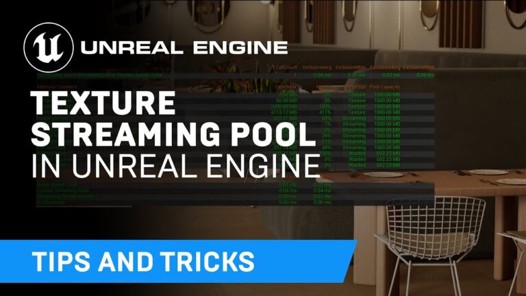 Read more about the article Managing the Texture Streaming Pool | Tips & Tricks | Unreal Engine