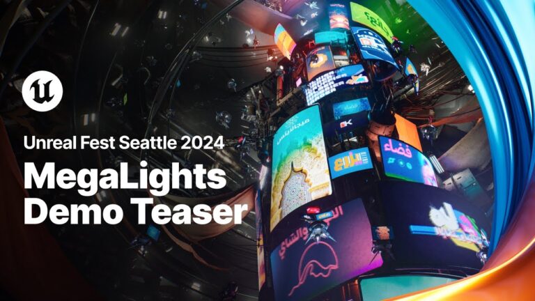 Read more about the article MegaLights Demo Teaser | Unreal Fest Seattle 2024