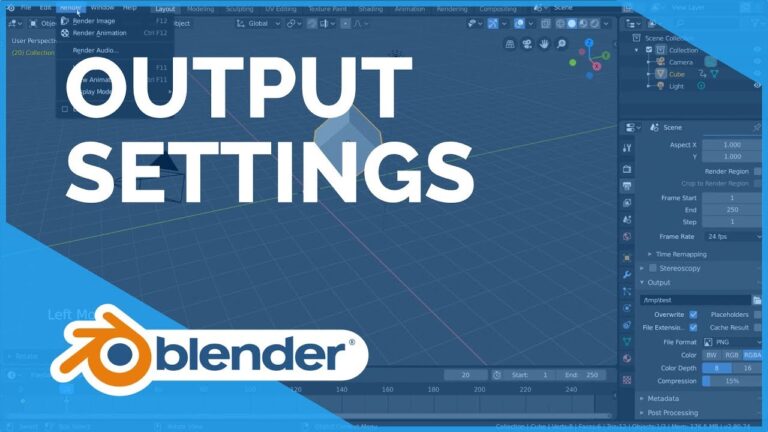 Read more about the article Render Output Settings – Blender 2.80 Fundamentals