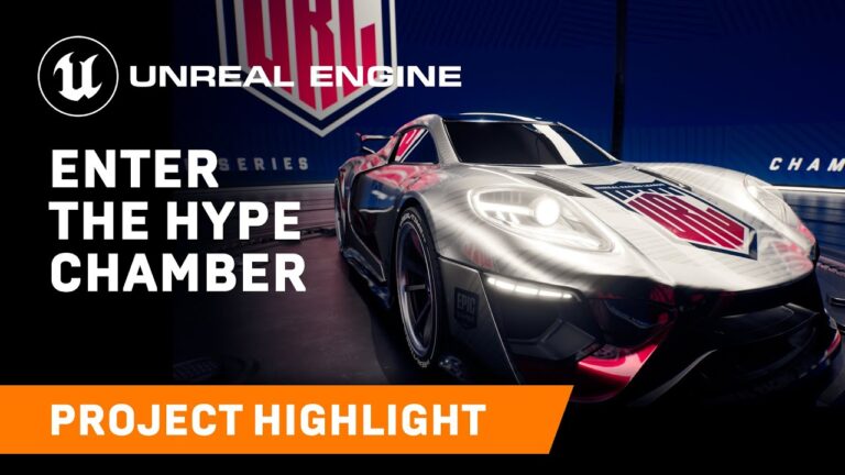 Read more about the article The Hype Chamber | Sample for Broadcast & Live Events | Unreal Engine