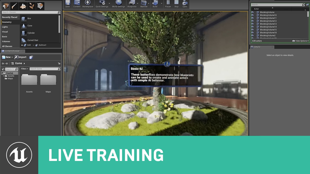 Read more about the article Welcome to UE4.1 | Live Training | Unreal Engine