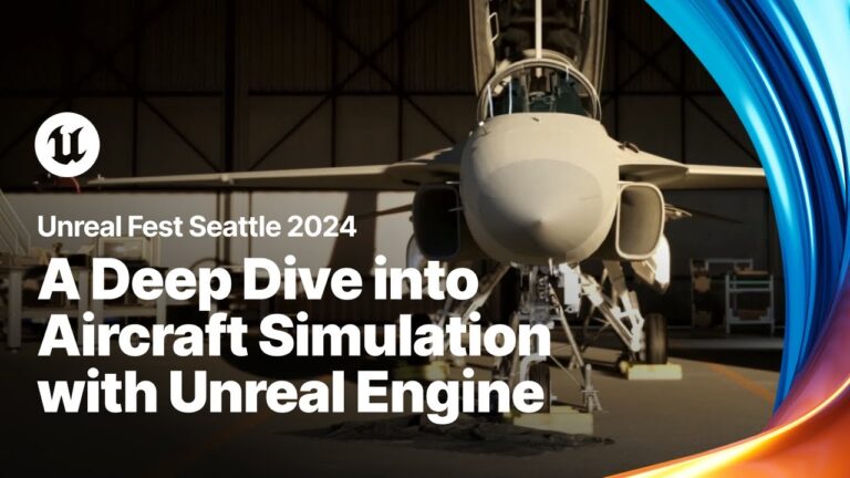 Read more about the article A Deep Dive into Aircraft Simulation with Unreal Engine | Unreal Fest 2024