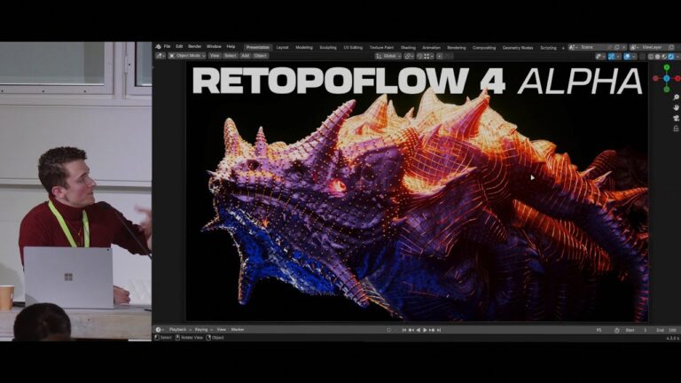 Read more about the article Building Good Topology and Retopology — Blender Conference 2024