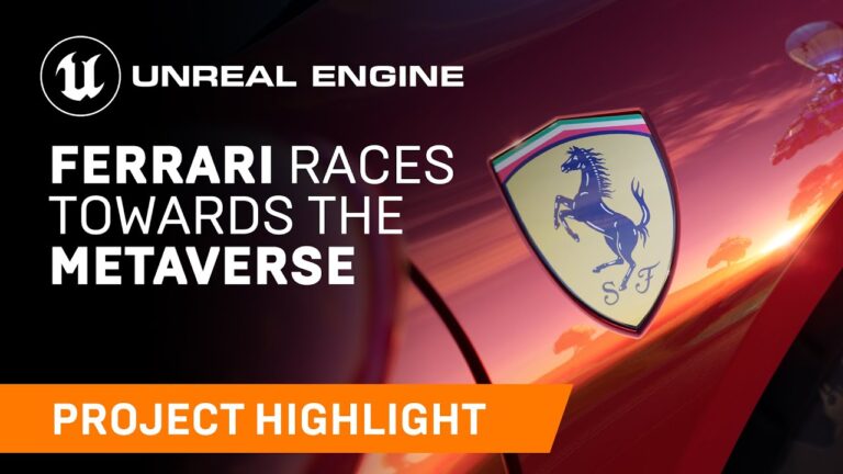 Read more about the article Ferrari races towards the Metaverse | Unreal Engine