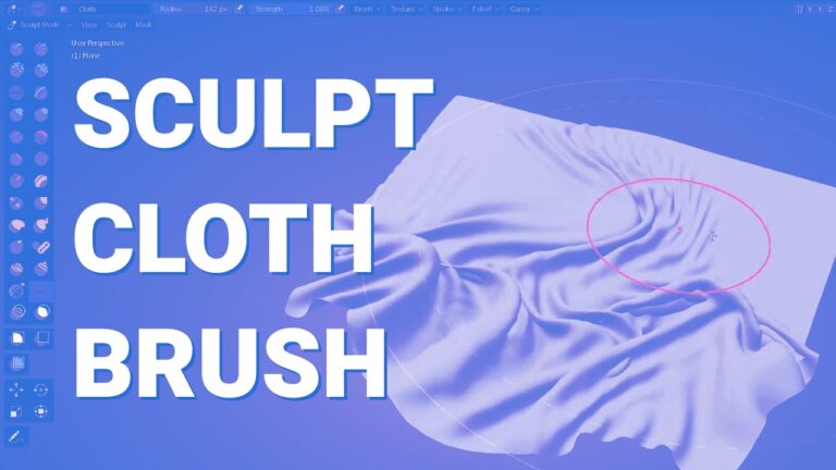 Read more about the article CLOTH BRUSH – Blender 2.83 Alpha