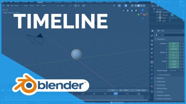 Read more about the article Timeline – Blender 2.80 Fundamentals