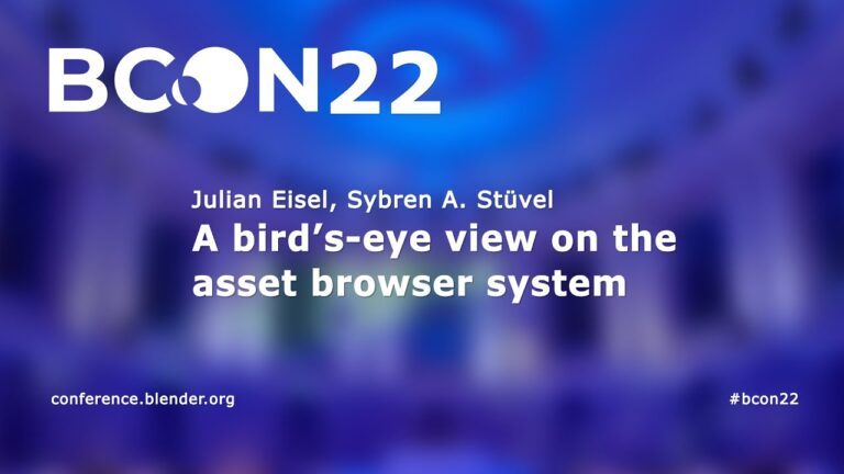 Read more about the article A bird’s-eye view on the asset browser system