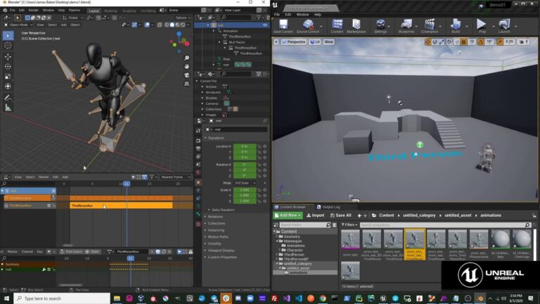 Read more about the article Send to Unreal – NLA Strips | Unreal Engine