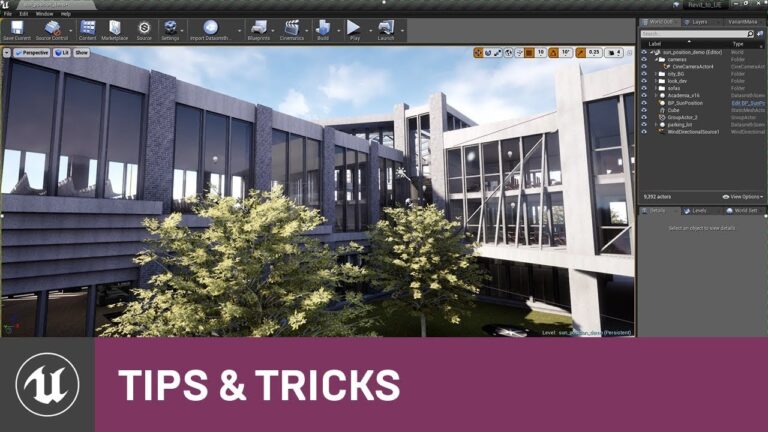 Read more about the article Sun Position Driven by UI | Tips & Tricks | Unreal Engine