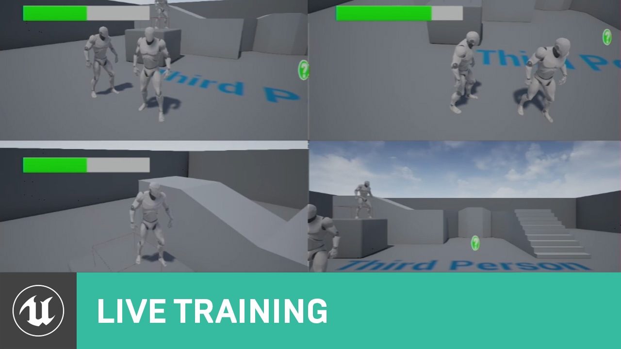 Read more about the article Blueprint Implementing Local Multiplayer | Live Training | Unreal Engine