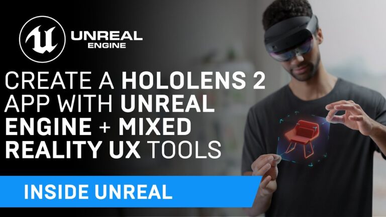 Read more about the article Create a HoloLens 2 app with Unreal Engine and Mixed Reality UX Tools | Inside Unreal