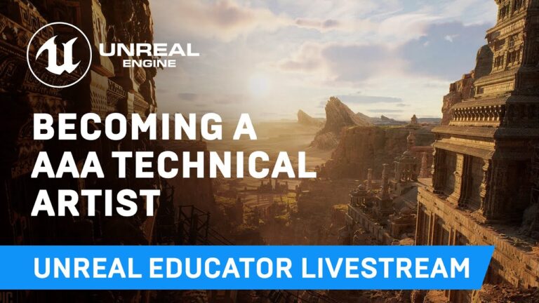 Read more about the article Becoming a AAA Technical Artist | Unreal Educator Livestream