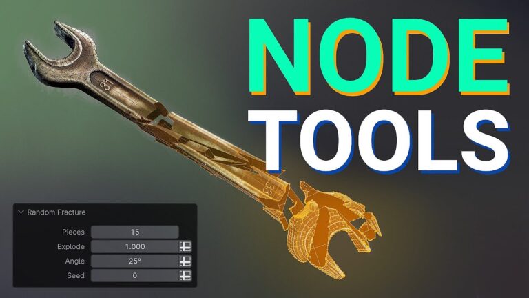 Read more about the article Introduction to Node Tools in Blender 4.0!