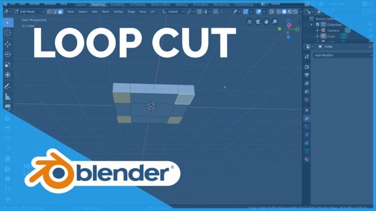 Read more about the article Loop Cut – Blender 2.80 Fundamentals