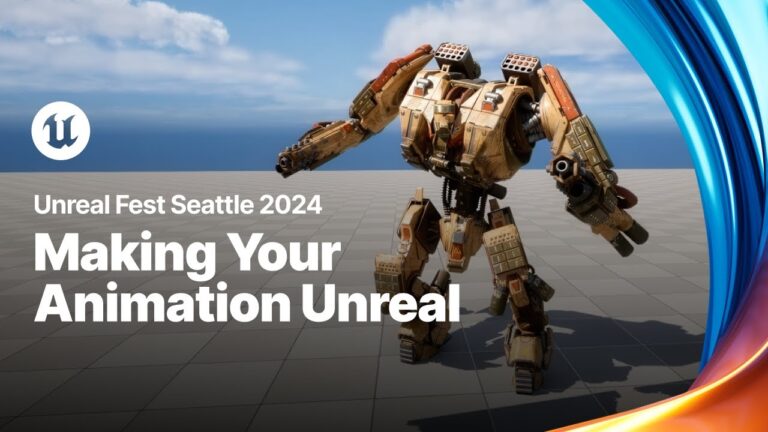 Read more about the article Making Your Animation Unreal | Unreal Fest 2024