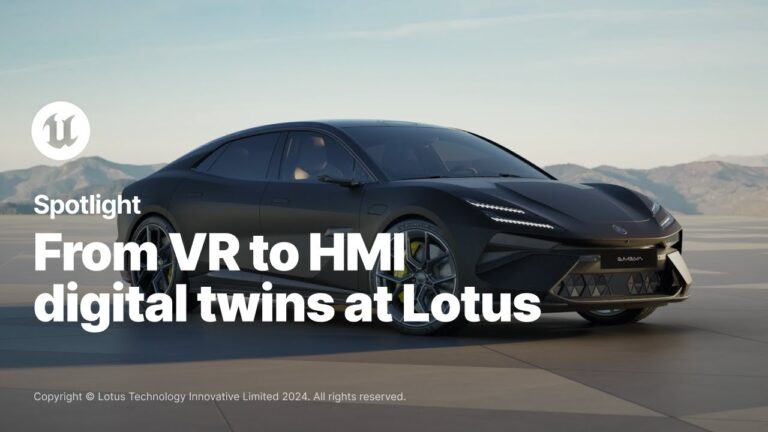 Read more about the article From VR to HMI digital twins: how Lotus went all-in on Unreal Engine