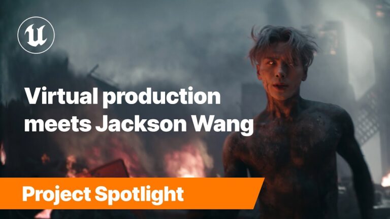 Read more about the article Jackson Wang embraces virtual production for superpowered music video |  Unreal Engine Spotlight