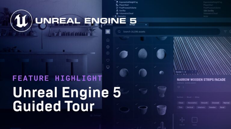 Read more about the article Unreal Engine 5 Guided Tour | Feature Highlight | State of Unreal 2022