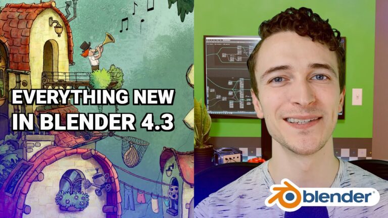 Read more about the article Blender 4.3 New Features Official Overview