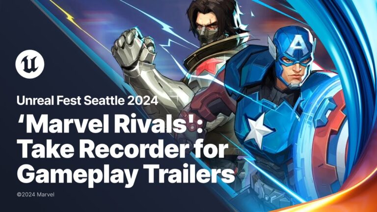 Read more about the article Marvel Rivals: Efficient Cinematic Gameplay Trailer Pipeline Using Take Recorder | Unreal Fest 2024