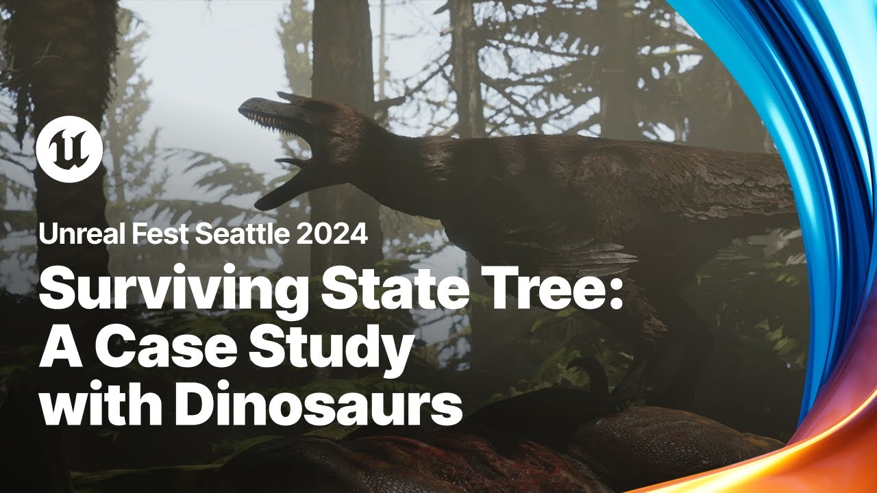 Read more about the article Surviving State Tree: A Real Case Study with Dinosaurs | Unreal Fest 2024