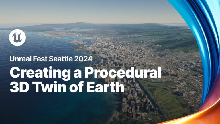 Read more about the article Custom Feature Detection Facilitating a Procedural 3D Twin of Earth | Unreal Fest 2024