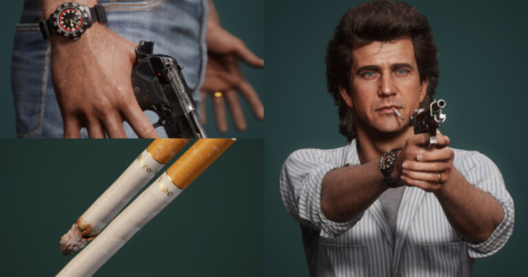 Read more about the article 3D Take on Mel Gibson as He Was in Lethal Weapon