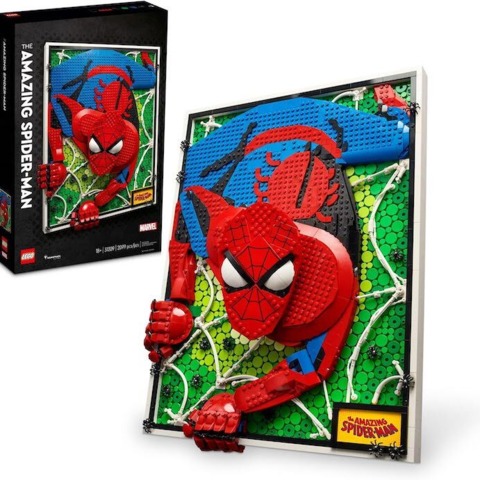 Read more about the article Amazing Spider-Man Lego Wall Art Gets Massive Discount At Amazon, Will Sell Out Fast