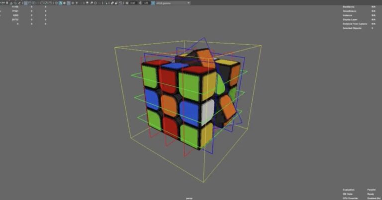 Read more about the article Check Out This Animation-Ready Rubik’s Cube Maya Rig