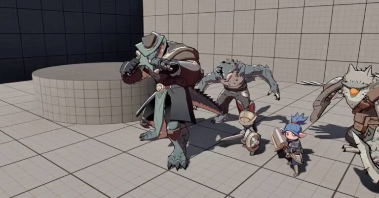 Read more about the article Check Out This Stylized Boxing Crocodile Character For UE5 Game