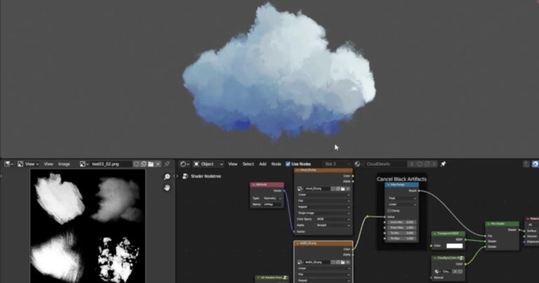 Read more about the article Check Out This Stylized Painterly Cloud Asset With Variations