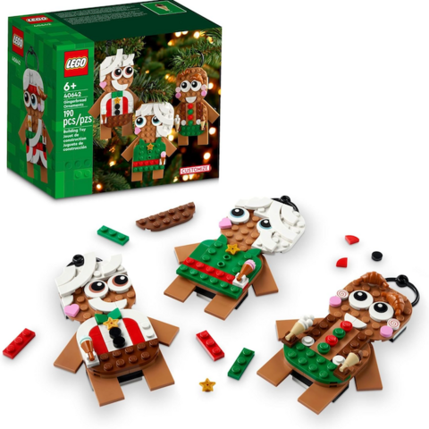 Read more about the article Christmas Lego Set Deals At Amazon – Gingerbread Ornament 3-Pack For $8, Santa’s Sleigh For Only $28, And More