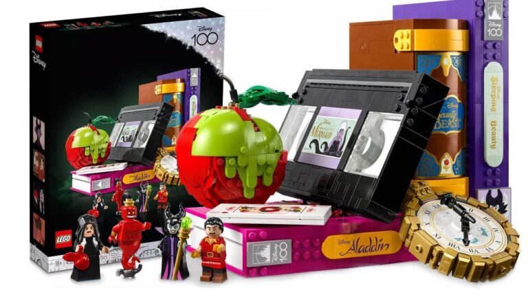 Read more about the article Disney Villain Icons Lego Set Is $40 Off, Includes Buildable VHS Tapes