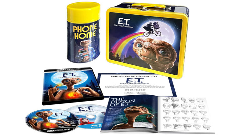 Read more about the article E.T. 40th Anniversary 4K Blu-Ray Gift Set Is Only $20 At Amazon