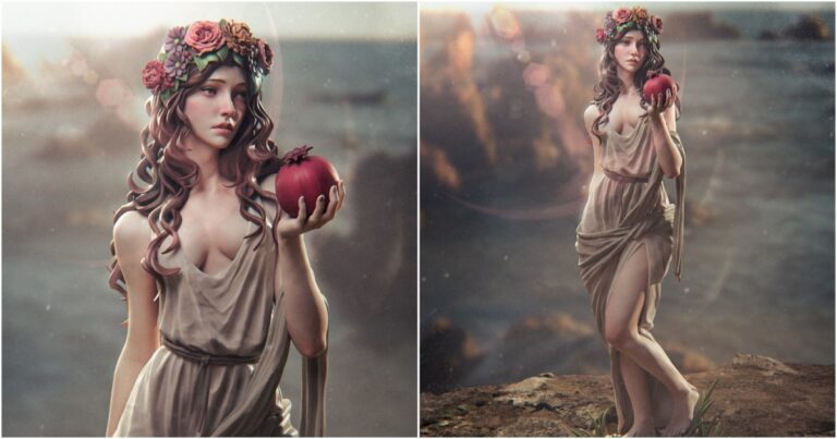 Read more about the article Greek Goddess Persephone Imagined in 3D With ZBrush