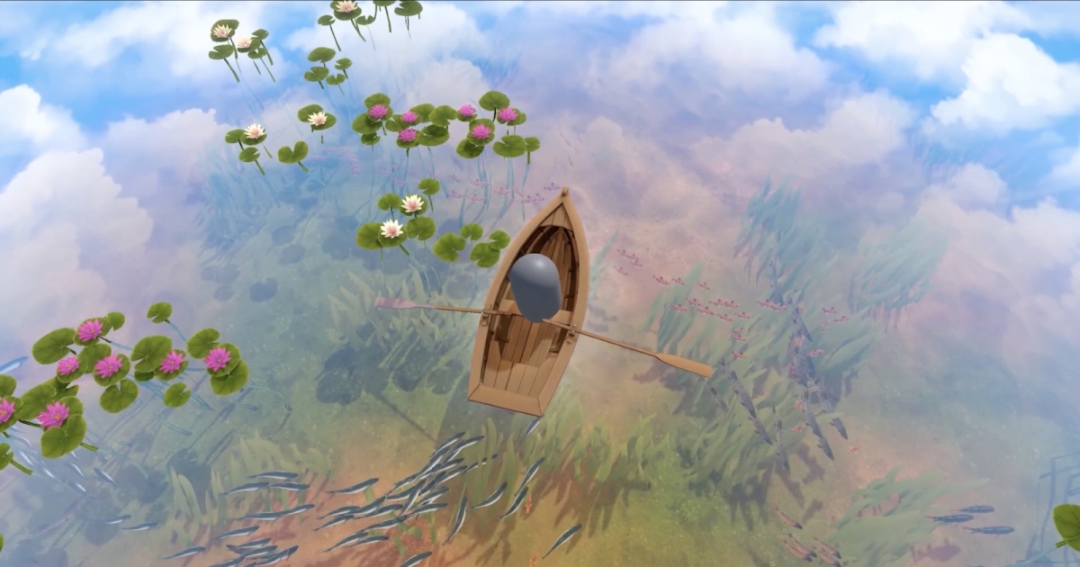 Read more about the article Stylized Interactive Water Simulation With Fish Made In Unity