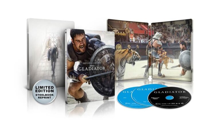 Read more about the article The New Gladiator 4K Steelbook Is Only $20 Ahead Of Sequel’s Theatrical Debut