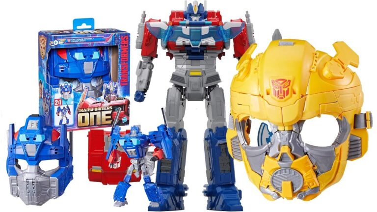 Read more about the article These Discounted Transformers One Action Figures Convert Into Wearable Masks