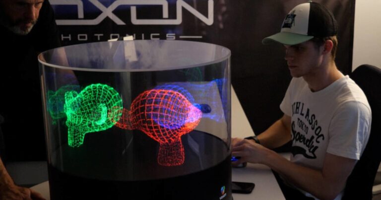 Read more about the article Voxon Shipped VX2-XL, World’s Largest 3D Volumetric Display