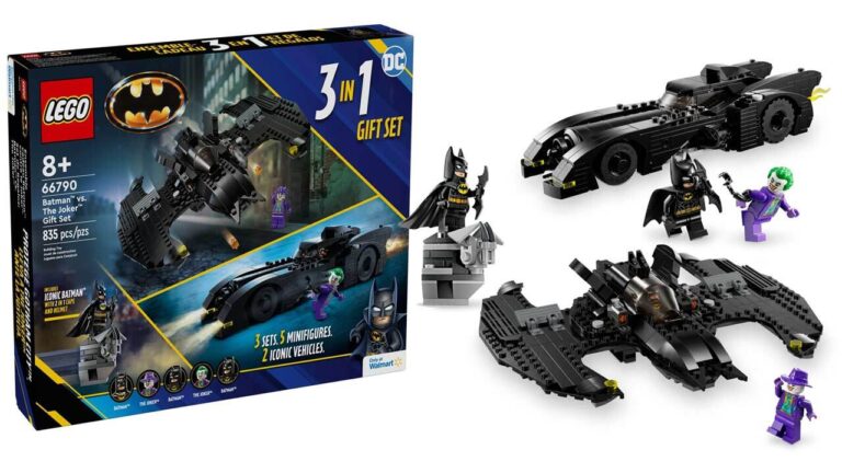 Read more about the article Walmart’s Exclusive Lego Batman 3-In-1 Gift Set Is Back In Stock