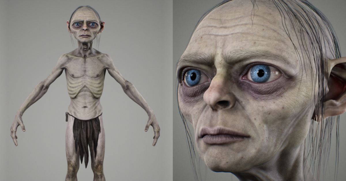 Read more about the article You Can See Every Pore on Skin of This Gollum from The Hobbit