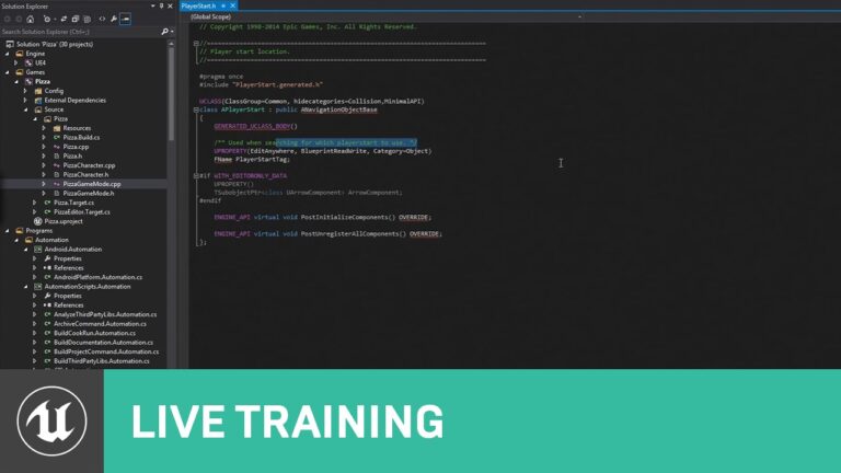 Read more about the article Introduction to Programming | Live Training | Unreal Engine