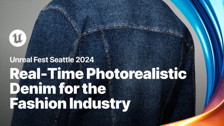 Read more about the article Simulating Real-Time Photorealistic Denim Treatments for the Fashion Industry | Unreal Fest 2024